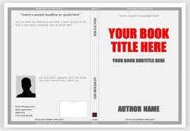 Microsoft Publisher Book Cover Template Yearbook Template For