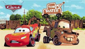mater and lightning mcqueen cars