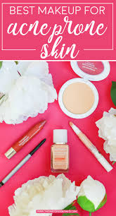 best makeup for acne e skin