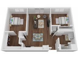 Two Bedroom One Bath 2 Bed Apartment