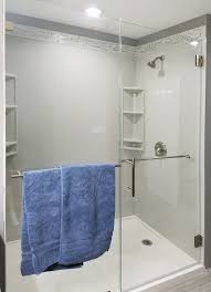 hanging towel rack on glass shower door