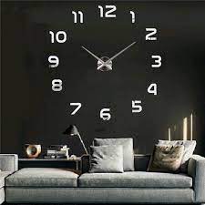 Hour Hand Minute Hand Diy 3d Wall Clock