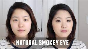 natural smokey eye makeup for monolids