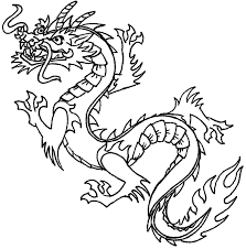Fierce fire breathing, winged mythical creatures that are popular in folklore and mythology around the world! Chinese New Year Dragon Clipart Black And White Clipartsgram Com Dragon Coloring Page Chinese Dragon Drawing Dragon Drawing