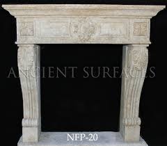 hand carved stone surround mantels
