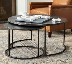 Duke Round Metal Nesting Coffee Tables