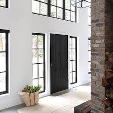 Steel And Seeded Glass Front Door