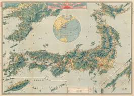 And britain declare war on japan. Bird S Eye View Of The New Japan æ–°æ—¥æœ¬é³¥çž°åœ– Geographicus Rare Antique Maps