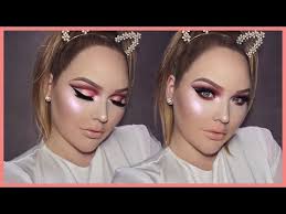 rose gold cut crease makeup tutorial