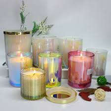 China Iridescent Candle Jar