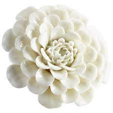 Find images of wall flower. Porcelain Wall Dahlia Collection Moss Manor