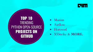 top 10 trending python projects on