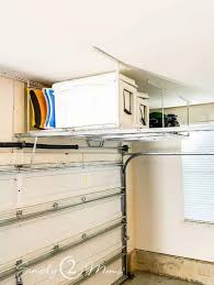 13 diy overhead garage storage ideas