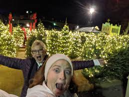 christmas town at busch gardens with