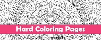 free printable coloring pages by color