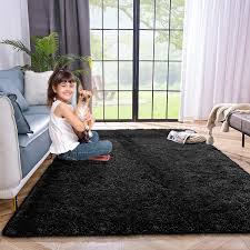 furry rug 7x10 plush carpet