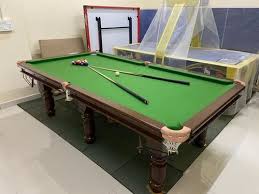 wooden snooker billiards pool table