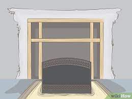 how to remove a fireplace insert with
