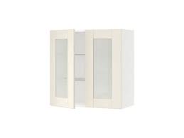 Sektion Wall Cabinet With 2 Glass Doors
