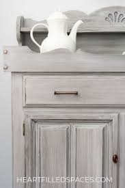 refinished dry sink with chalk paint