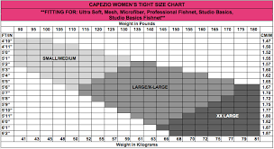 22 Exhaustive Capezio Leotard Sizing Chart