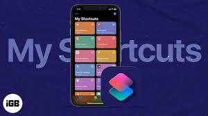 shortcuts app on iphone and ipad