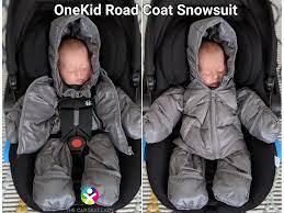 kids warm and safe in the car seat