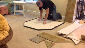 The hearth can be of masonry, but stove dealers sell fireproof hearth pads in a wide variety of styles, shapes and colors. Modular Hearth Pad By American Panel Hearth Classics Youtube