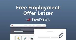 employment offer letter template us