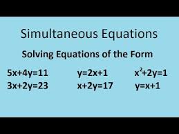 How To Solve Simultaneous Equations 5