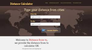 Uk Distancefromto Org Distance Calculator Uk Dista