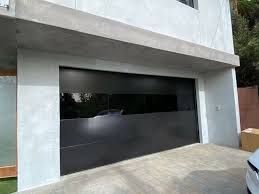 Smooth Flush Panel Steel Garage Door
