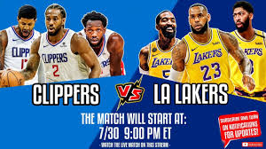 Clippers online and on tv: Los Angeles Lakers Vs Los Angeles Clippers Lakers Vs Clippers Nba Live Stream Nba Stream Youtube