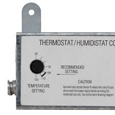 iliving thermostat and humidistat control