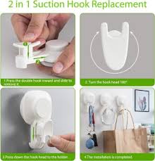 Strong suction cups with hooks. 2 Pcs Suction Hooks Strong Suction Cup Hook Waterproof Shower Hooks For Bathroom Kitchen Vacuum Wall Hooks For Towel Buy 2 Pcs Suction Hooks Strong Suction Cup Hook Waterproof Shower Hooks For