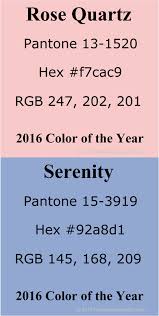 rose quartz and serenity blue 2016