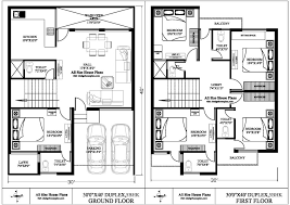 Duplex House Plans For 30x40 Site 5