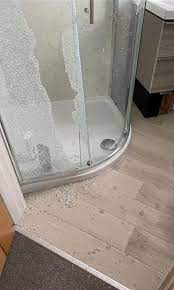 Shower Door Explodes In Co Down Home