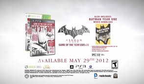 Arkham asylum, sending players soaring into arkham city, the new maximum security home for all of gotham city's thugs, gangsters and insane criminal masterminds. Batman Arkham City Goty Edition Includes Harley Quinn Content Year One Movie Update Harley Quinn Dlc On April 30 Engadget