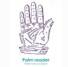 Palm Reading Chart Thermofax Screen