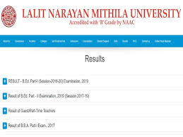 lalit narayan mithila university result