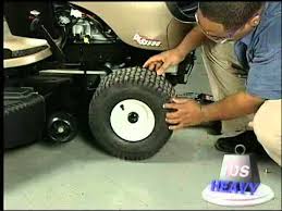 How To Repair A Lawn Tractor Tire