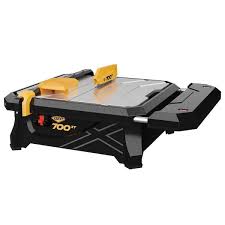 qep 700xt 3 4 hp wet tile saw with 7 in
