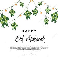 So if you are looking for eid mubarak messages then this website has brought you the best kind of messages that can help you to send eid mubarak greetings and eid mubarak sms to friends and relatives. Happy Eid Mubarak Greeting Design With Decorative Ketupat Food Islam Islamic Celebration Png And Vector With Transparent Background For Free Download