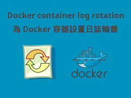 docker container log rotation