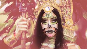 los muertos makeup for halloween