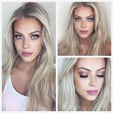 To make the eyelashes look thicker. Instagram Photo By C H L O E B O U C H E R May 30 2016 At 6 06pm Utc Blonde Hair Makeup Blonde Hair Makeup Tutorial Makeup For Blondes