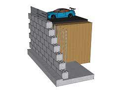 reinforced block retaining walls