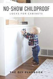 no show childproof locks for cabinets