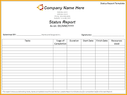 Weekly Project Status Report Template Management Weekly
